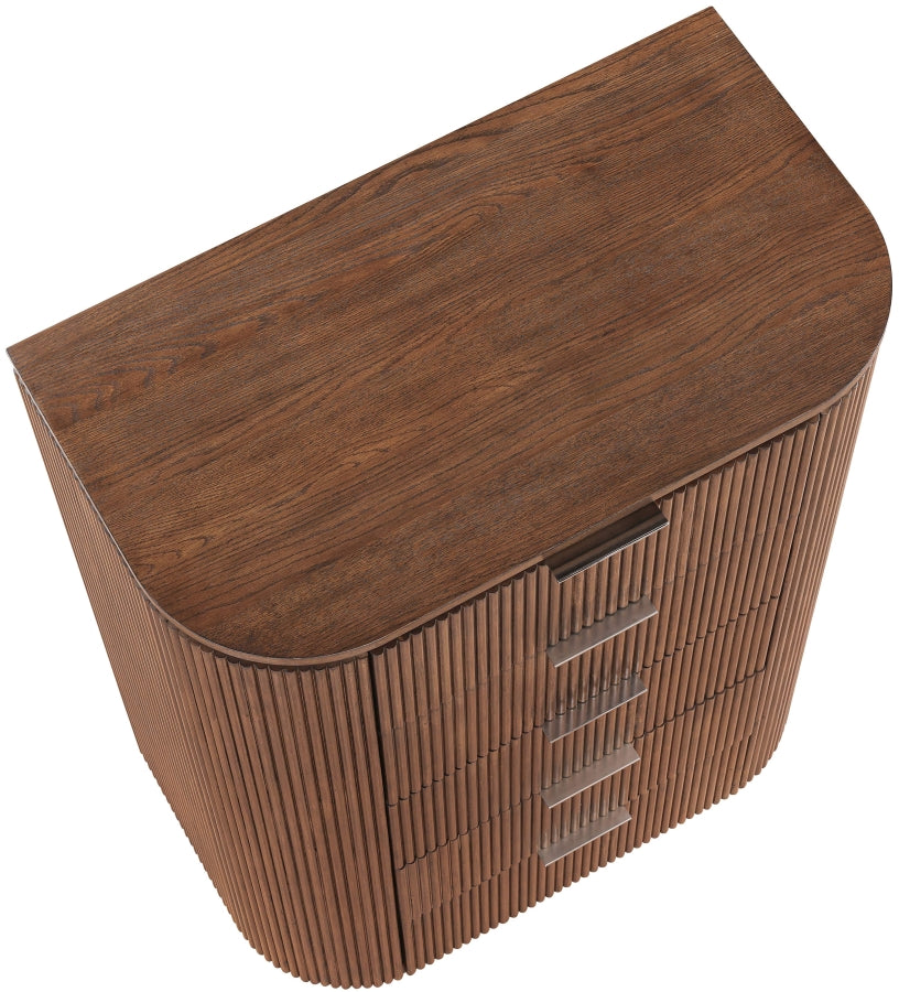 Astrid Solid Wood And Oak Veneer Chest