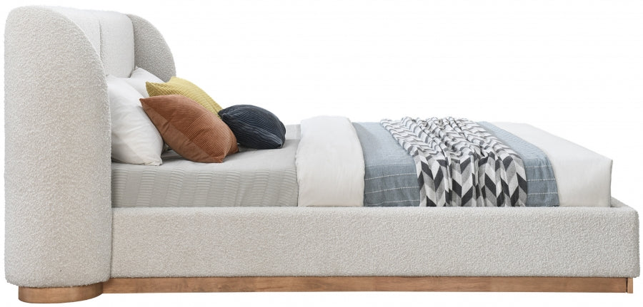 Jardin Boucle Fabric Bed