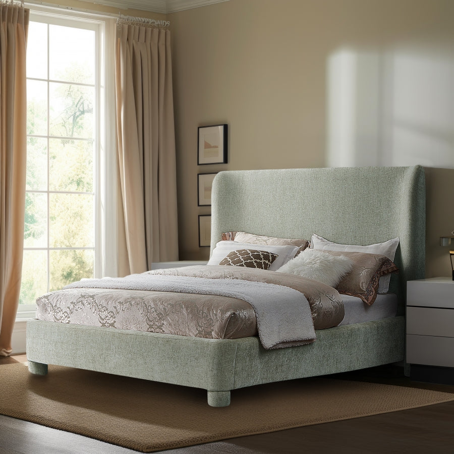 Liana Green Chenille Fabric