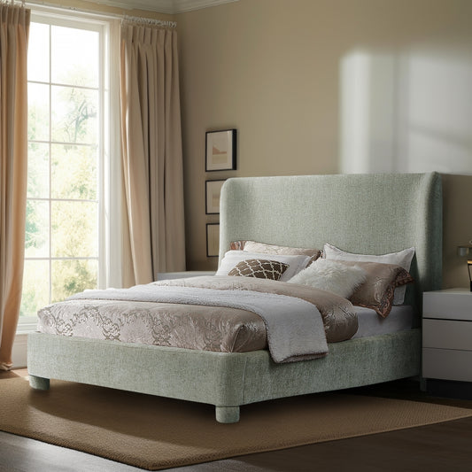 Liana Green Chenille Fabric