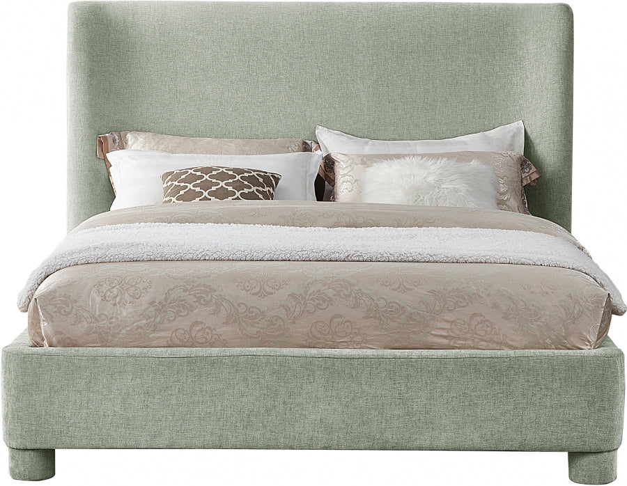 Liana Green Chenille Fabric