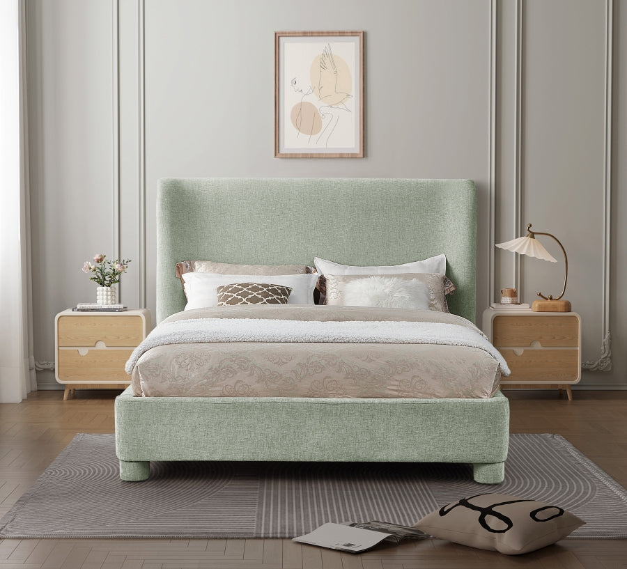 Liana Green Chenille Fabric