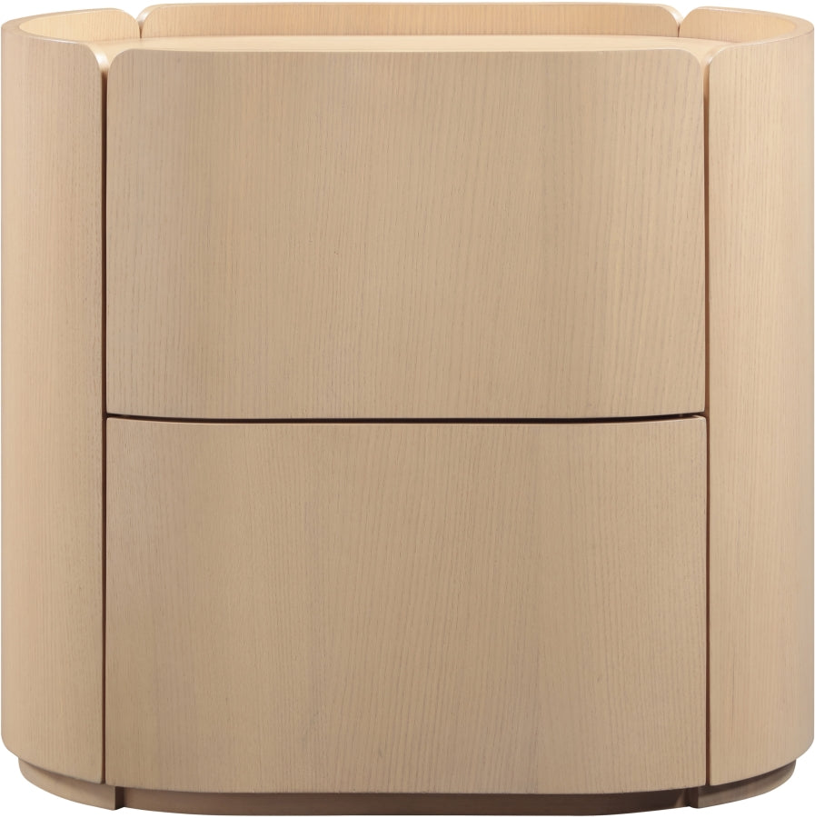 Everett Oak Veneer Night Stand