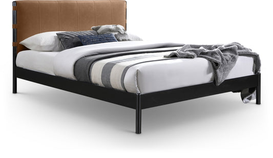 Abigail Vegan Leather Upholstered Bed