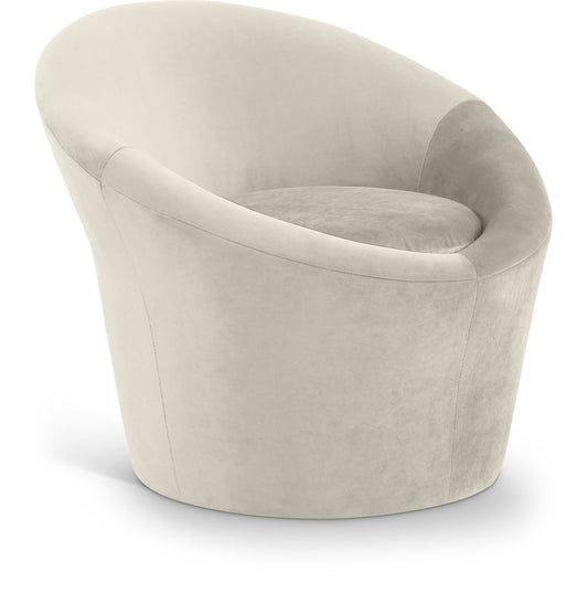 Tristan Velvet Upholstered Accent Chair