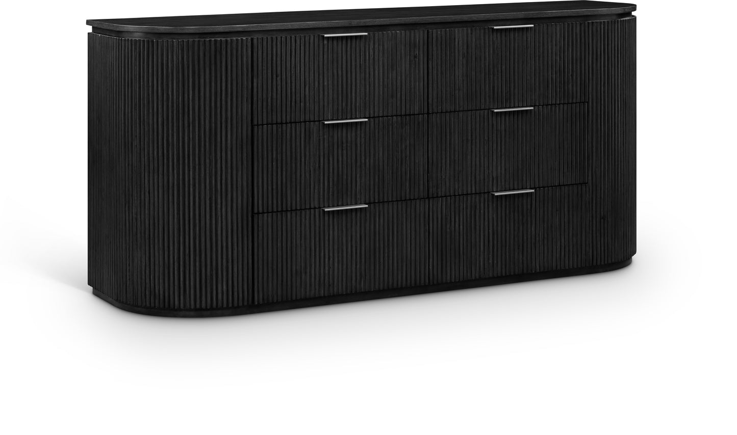 Astrid Solid Wood And Oak Veneer Dresser