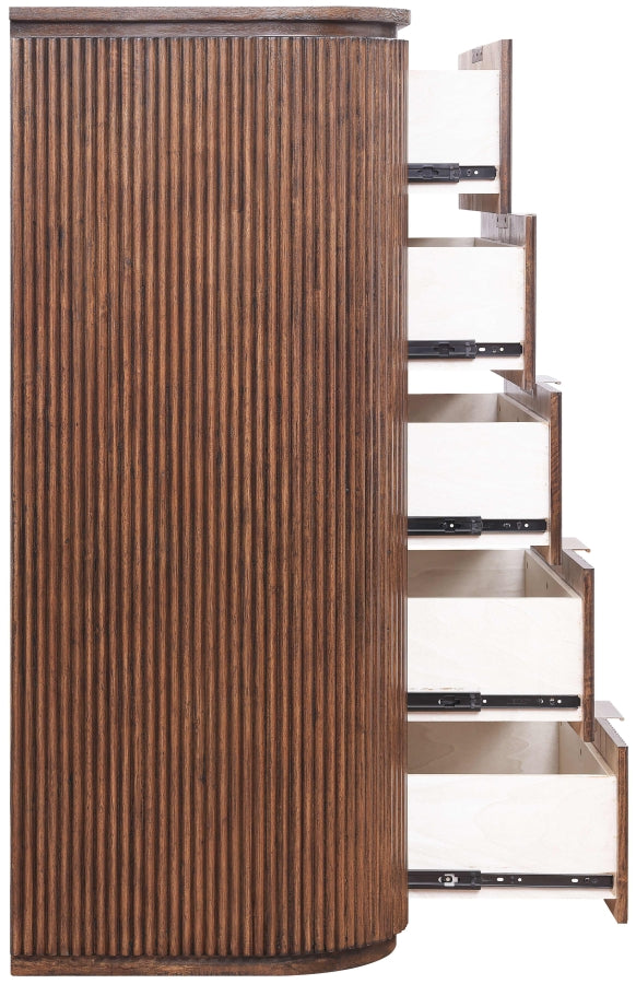 Astrid Solid Wood And Oak Veneer Chest