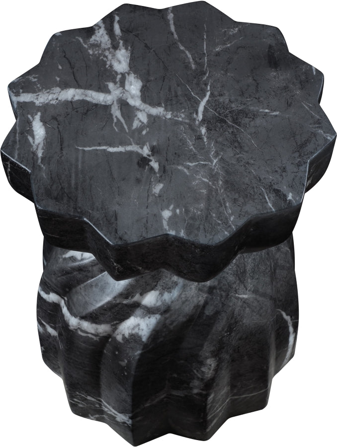 Caserta Marble Finish Indoor / Outdoor Concrete End Table