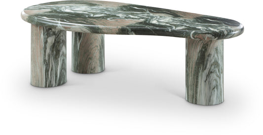 Sassari Marble Finish Indoor / Outdoor Concrete Coffee Table
