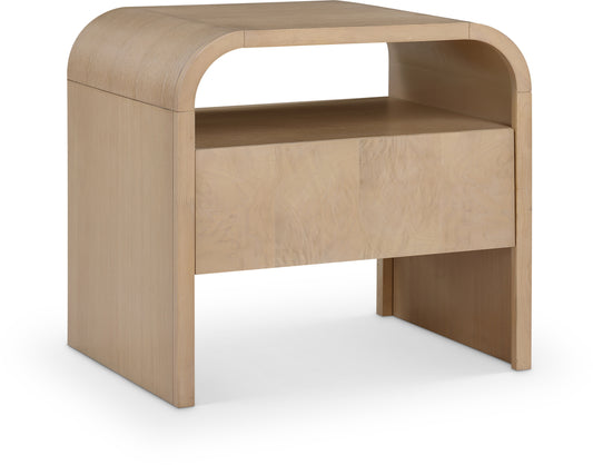 Giada Solid Wood And Veneer Nightstand