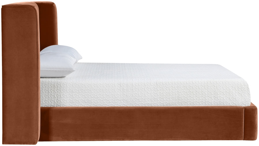 Kendall Velvet Upholstered Bed