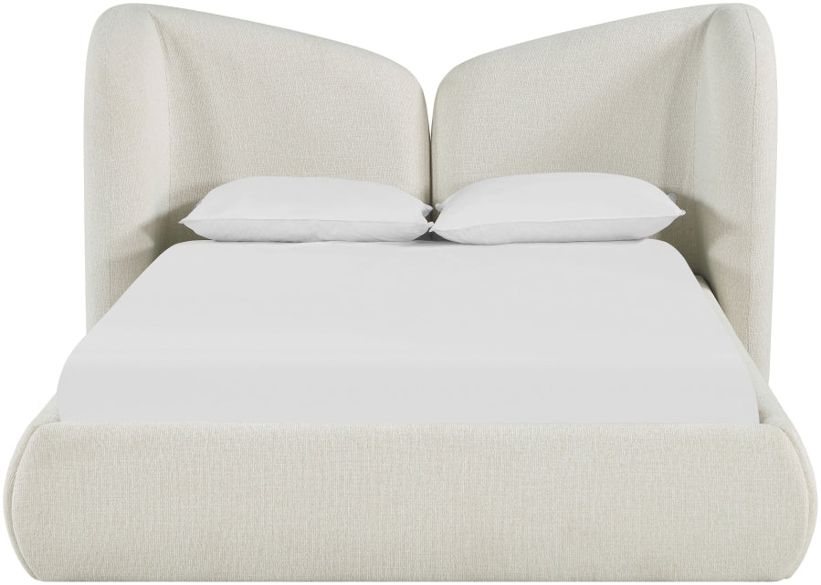 Elowen Chenille Fabric Upholstered Bed